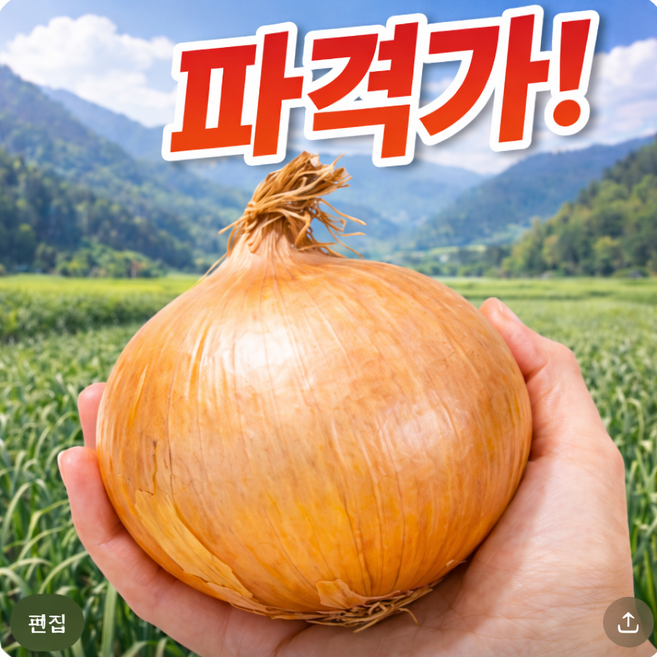 [100박스한정판매] 주문폭주 산지직송 재구매율1위 햇양파, 1박스, 5kg(대)