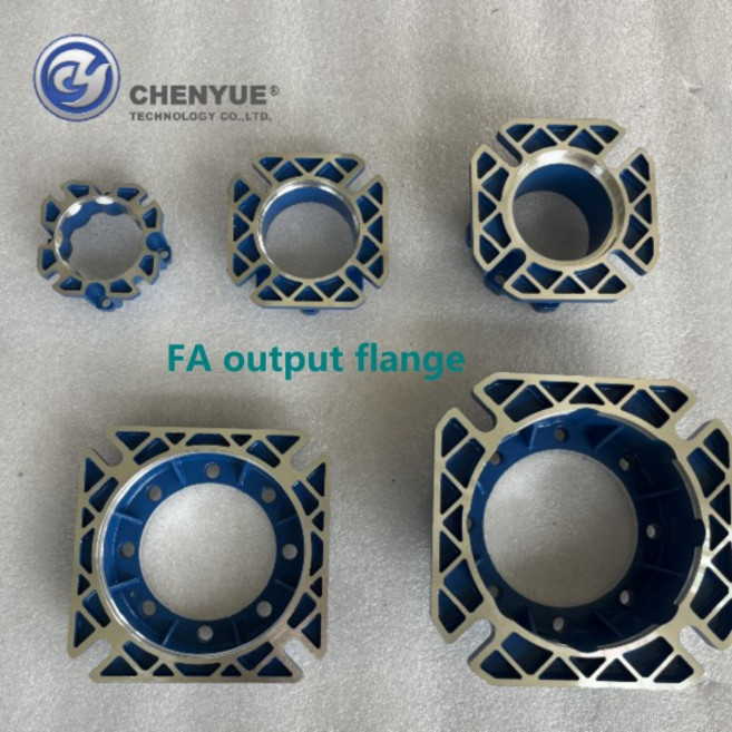 CHENYUE 출력 플랜지 FA FB FC FD FE 웜 기어박스 웜 기어 감속기 감속기 RV40 RV040 NMRV40 NMRV040, [01] Output flange FD, [02] NMRV 040 Gray, 1개