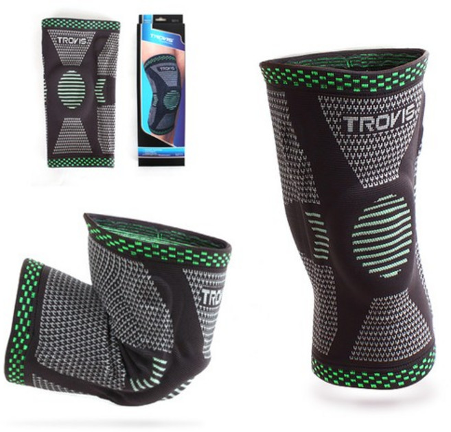 무릎보호대TR5011 실리콘패드 무릅 아대 관절 지지대, 상세설명 참조, 1개