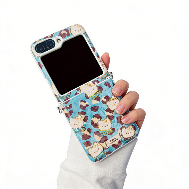 얌코 휴대폰케이스 갤럭시 z플립5 z플립6 z플립7 맥세이프 낙상 방지 핸드폰케이스 닥스훈트