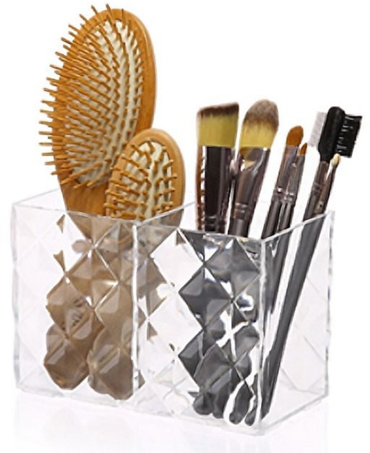 레이디와이 브러쉬 정리함 투명 화장품 정리대 dailyplus*06031979001EA