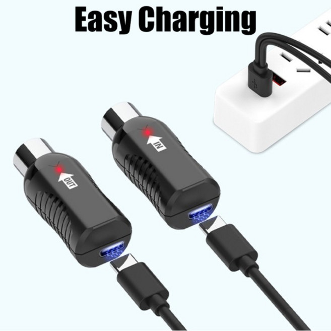 기타 무선 송신기 수신기 세트 블루투스 연결 오디오 리시버 충전식 트랜시버 디지털 키보드 어댑터 액세서리 미디, 01 CHINA, 1개