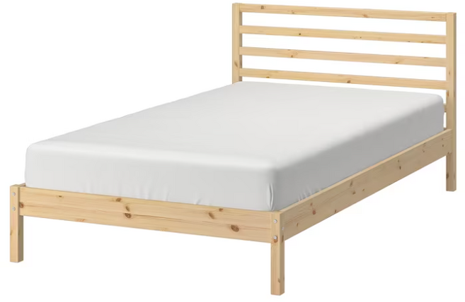 이케아 TARVA 타르바 침대프레임 소나무 120x200cm 003.544.59