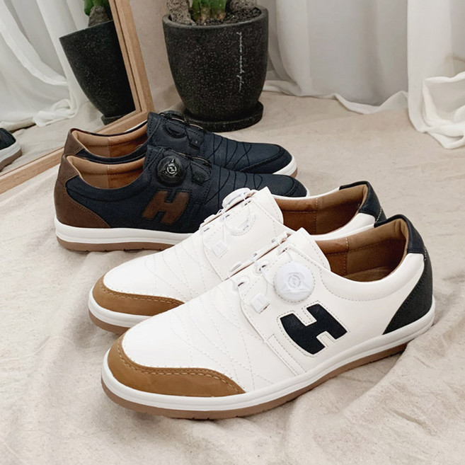 다이얼 스파이크리스 남성 골프화 스크린실내 필드 골프 스니커즈 발편한 컴포트화 빅사이즈 운동화 신발 팔로