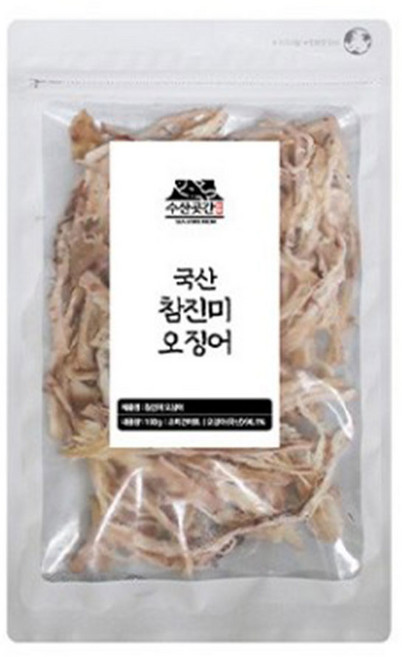 [수산곳간] 국산 참진미 오징어, 1개, 100g