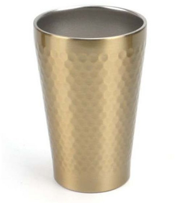 티타늄컵 이중 티타늄 머그컵 맥주 보온보냉컵 510ml, 1개