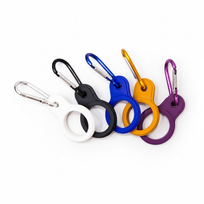 베나인 카라비너 실리콘 물병 홀더 고리 버클 5p