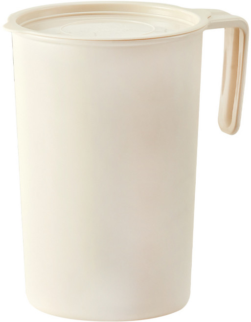 쓰담 가정용 미니 음식쓰레기통 2L, 아이보리