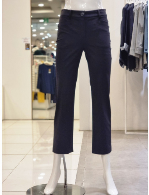 크로커다일레이디 뒷밴딩 일자핏 스판 팬츠 CLDMPT901