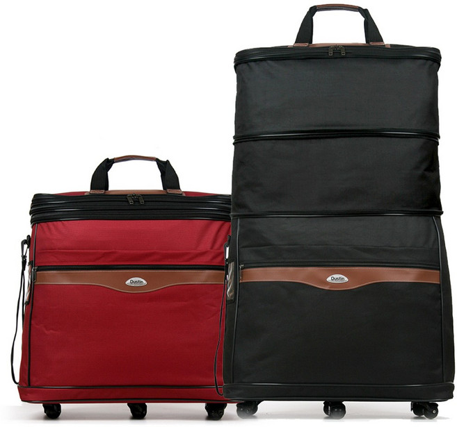 더스틴 D-10 실속형 이민가방 3단 상단확장형 대형 수하물 유학가방 국내생산