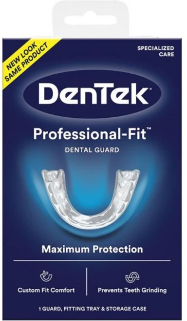 덴텍 야간 이갈이용 마우스 가드 전문 맞춤형 치아 보호대 1개, Professional-Fit Maximum Prote - 쿠팡
