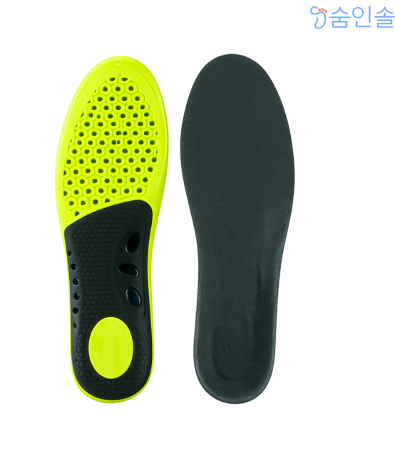 숨인솔FX 균형잡힌 착화감 안정적인 보행 오다리 안짱다리 팔자걸음 휜다리 깔창