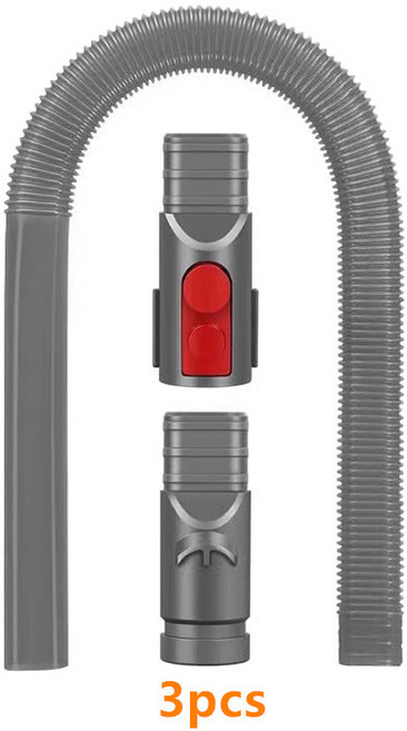 호환 다이슨 청소기 V6 V7 V8 V10 V11 V12Slim V15 SV11 SV10 SV12 SV14 SV15 SV18 SV20 건조기 청소 도구 호스 노즐 어댑터 액세서리, 회색, 1세트