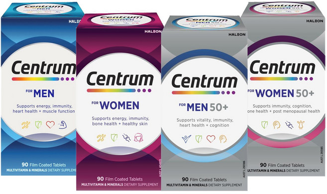 센트룸 호주정품 3개 골라담기 대용량 90정 포맨/포우먼/실버포맨/실버포우먼, 실버포우먼(50+)90정