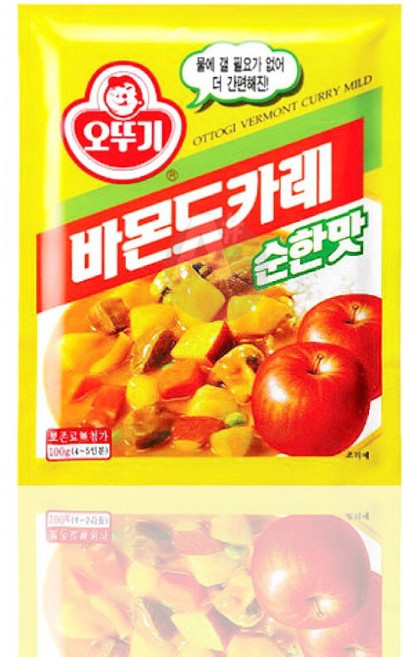 오뚜기 바몬드카레 순한맛 1Kg 대용량 업소 분말카레 cha+66893ql, 1개