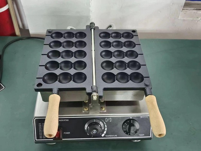 홍콩 에그 와플 가정용 2구 메이커 크로플, 전기 꼬치 3구