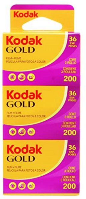35mm 필름카메라 컬러필름, 코닥 골드 200/36 멀티팩 (3롤), 3개