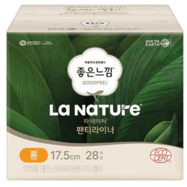 라네이처 시그니처 팬티라이너, 롱, 28개입, 6개