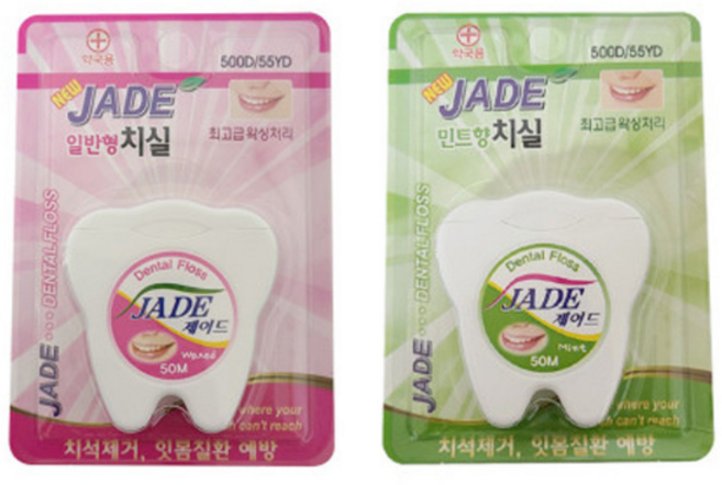 국내생산 약국용 제이드 민트향 치실1개 50m, 1개