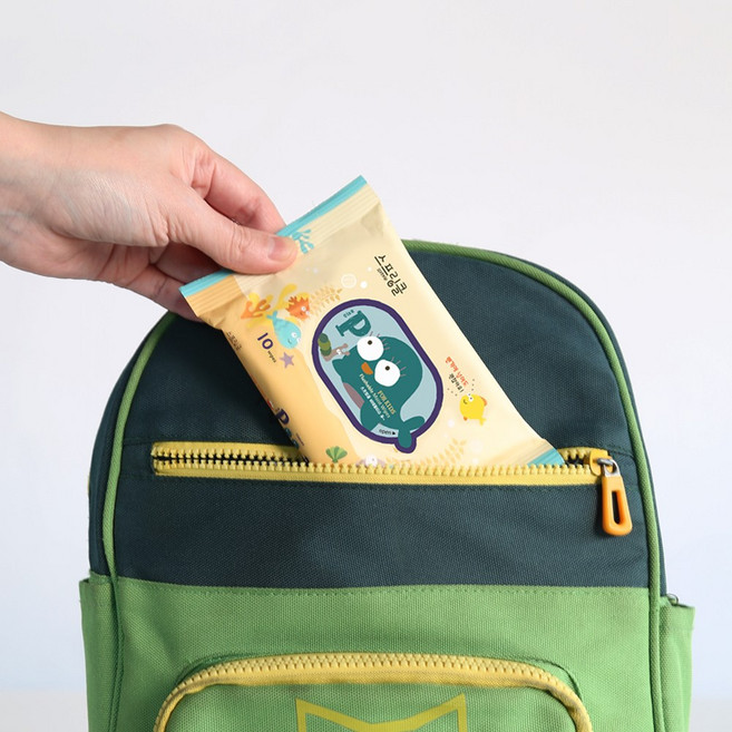 스프링클 푸티슈 프리미엄 휴대용 비데물티슈 10매x1팩, 70g, 10매, 1개