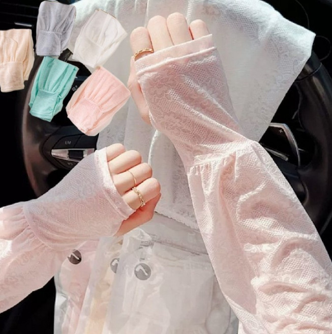 UV차단 레이스 쿨팔토시 여성 운전팔토시 여름팔토시 자외선차단토시 쿨토시 여성쿨토시 팔쿨토시