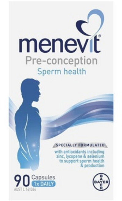 바이엘 메네비트 임신준비 영양제 90캡슐, 90개