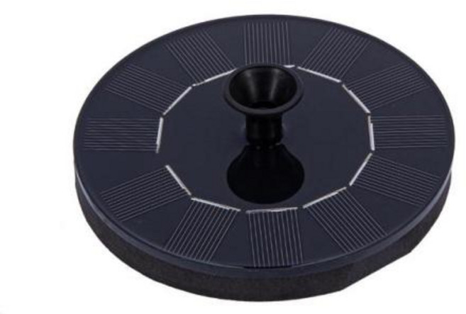 실내 분수대 정원 및 파티오용 태양열 부유 분수 조류 목욕 펌프 연못 장식 발전 물 1 개, 1) as shown