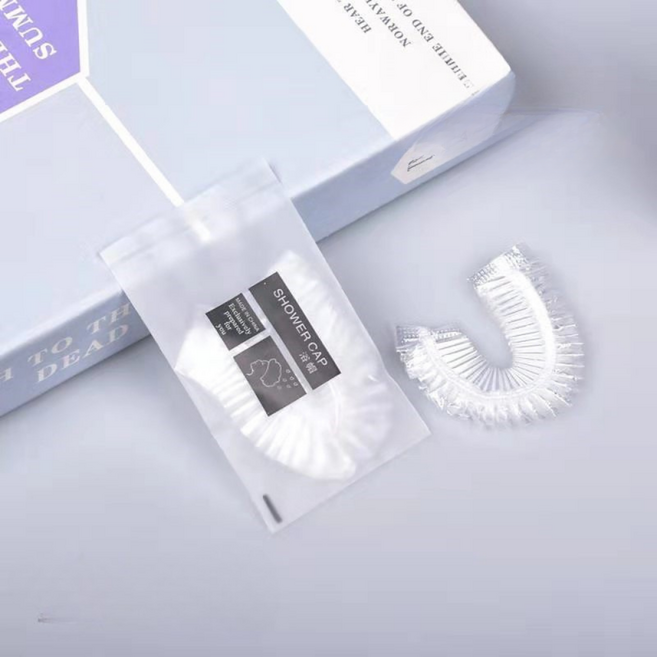旅行用洗漱旅行組 一次性牙刷 拋棄式拖鞋 旅行用品 旅行組 盥洗用品 一次性 牙刷 盥洗旅行組 拋棄式旅行用品 民宿備品, EK0202-浴帽, 10個