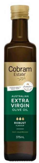 호주 코브람 에스테이트 Cobram Estate Extra Virgin Olive Oil Robust 로부스트 엑스트라 버진 올리브 오일, 3개, 375ml