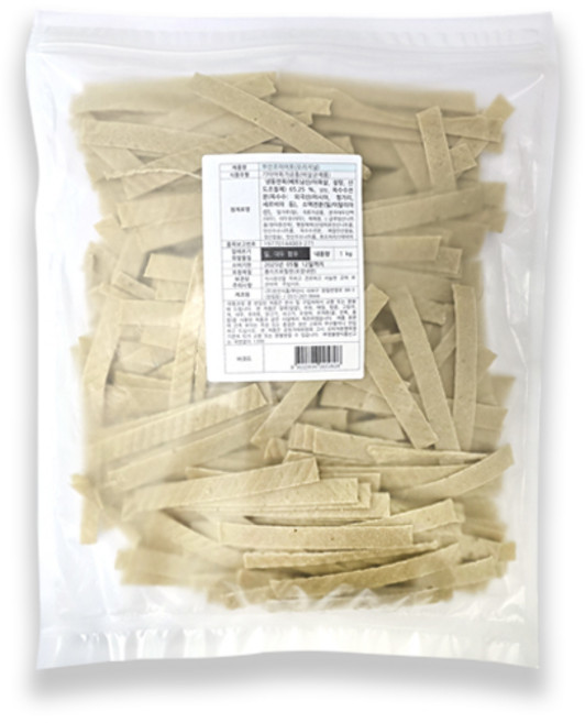 부산 조미어포 오리지널 1kg 사각스틱 빠삭이 원물 업소용 튀김 호프 맥주 술 안주, 1개