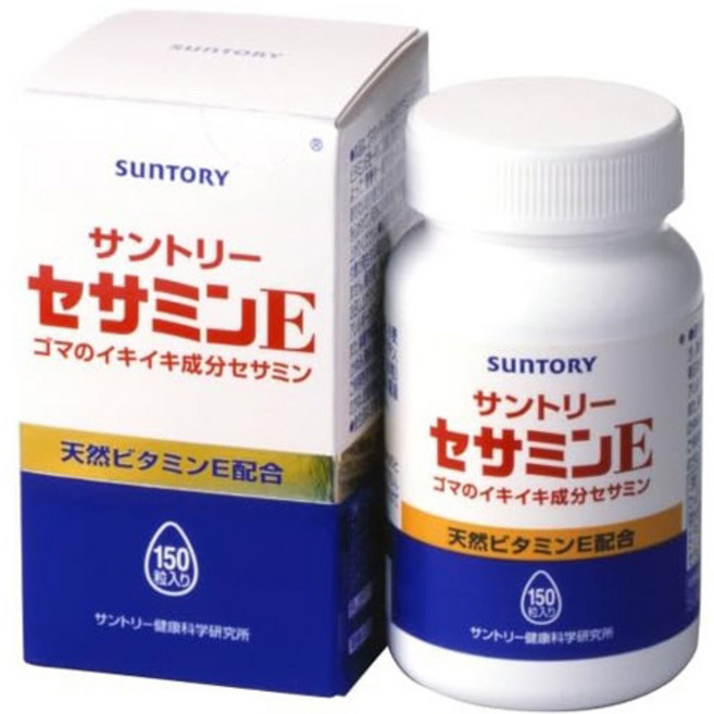 SunTORY 三得利 芝麻明E軟膠囊 54g, 150顆, 1罐