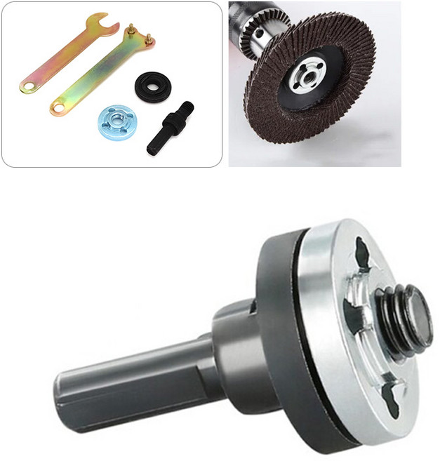 아이베란다 그라인더 변환 드릴용 어댑터 아답타 10mm 샹크, 1개