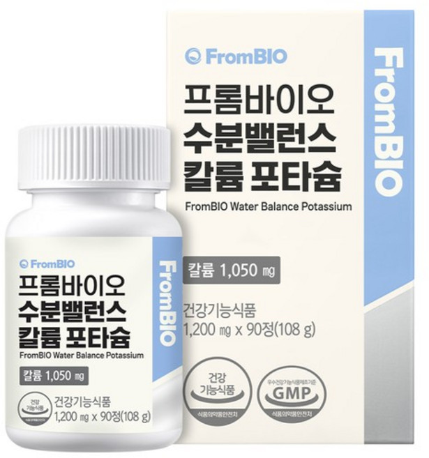 프롬바이오 수분밸런스 칼륨포타슘, 90정, 1개