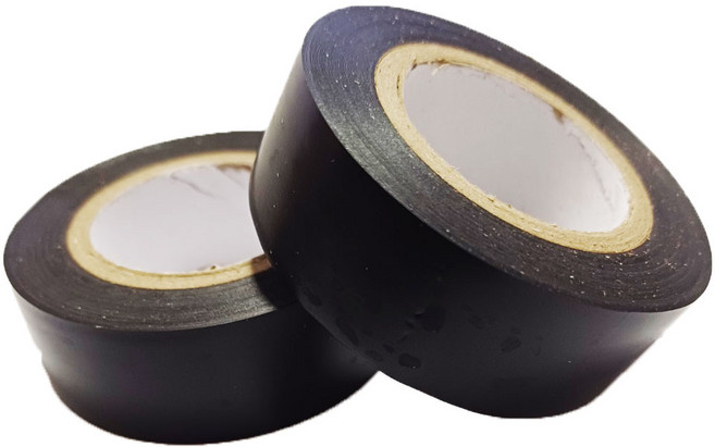 사자야 PVC 블랙 전기 절연 테이프 19mm x 10m 2개
