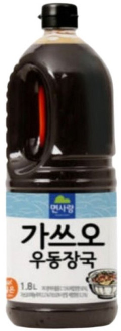 면사랑(가쓰오우동장국1.8L)/멸치육수/메밀/모밀/우동, 1.8L, 1개