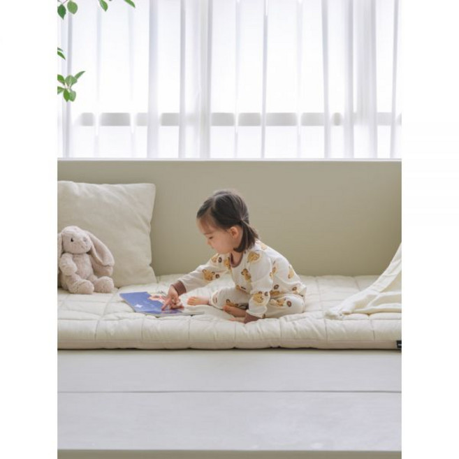 도노도노 하이가드 멀티범퍼침대+모달토퍼세트 (먼지제로 범퍼침대+모달아기토퍼), 먼지없는 범퍼침대 하이가드 - 베이지, 베이지