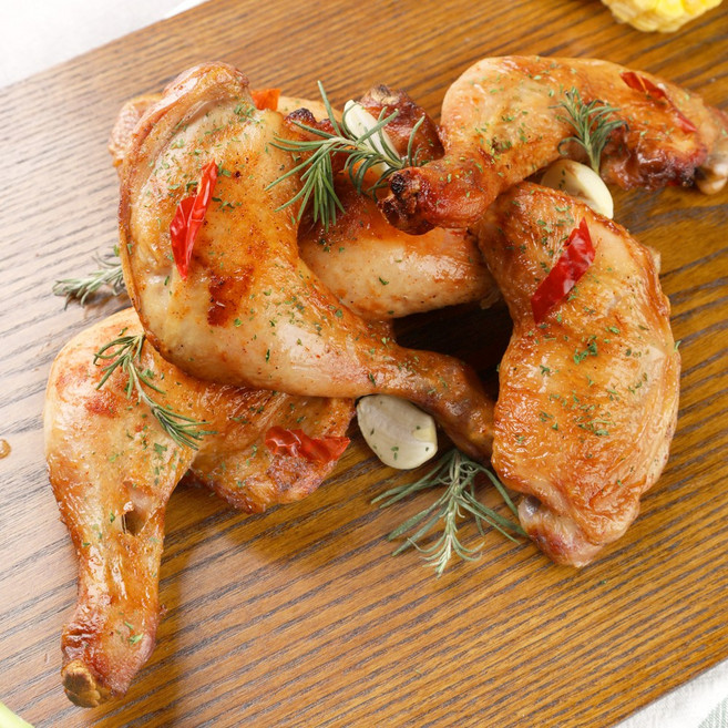 (1+1)에어프라이어 치킨 오븐 버팔로 장각(통다리), 1kgX2개, 1kg, 1개