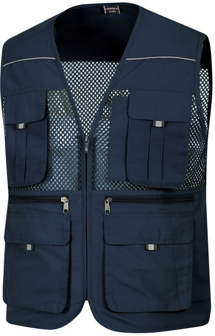 [유니폼플라자] 다용도 여름 왕망사조끼 작업복 조끼 UP-V11REXB