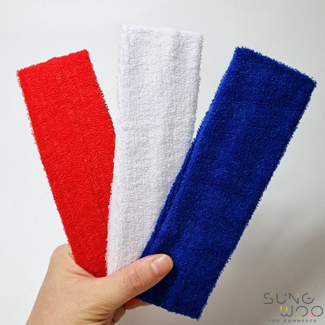 도톰 운동회머리띠, 레드, 1개