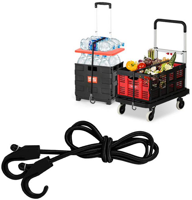 로티홈시스 카트 고정 끈 로프, 2개