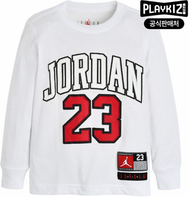 플레이키즈프로 조던 키즈 프라티스 긴팔티셔츠 N241TS391P