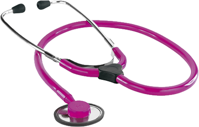[가베] 간호사용 청진기 단면(분홍) 43633, 1개