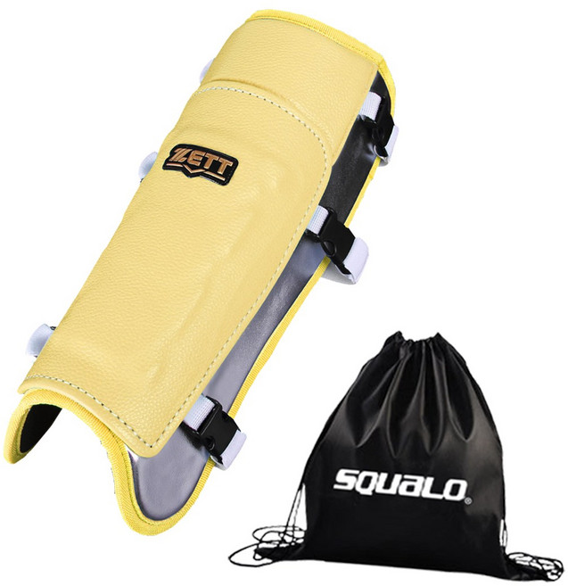 제트 우타용 풋가드 BAGK-75, 파스텔 옐로우 + SQ 가방, 1개