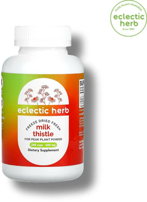 이클레틱 인스티튜션 밀크시슬 600mg 240정 엉겅퀴 스테아르산 스테아릭애씨드, 120정 X 2통 - 쿠팡