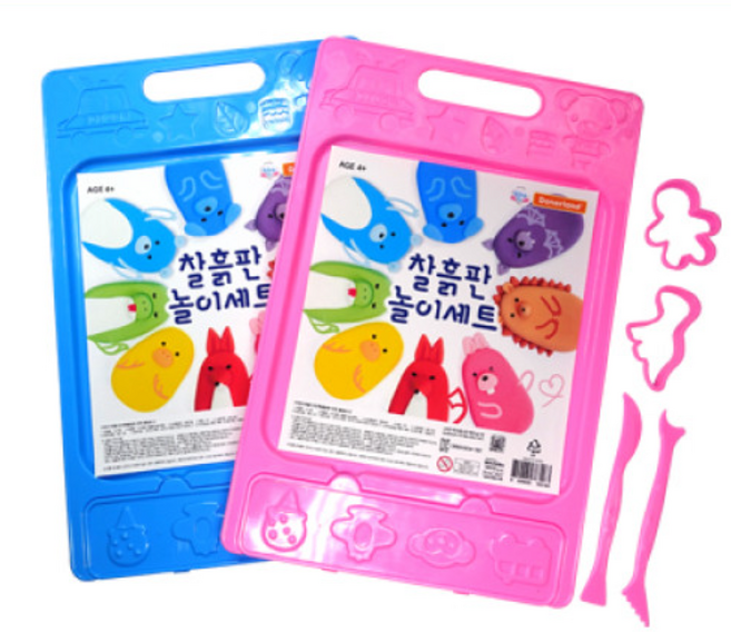 도너랜드 찰흙판 놀이세트 점토판, 분홍