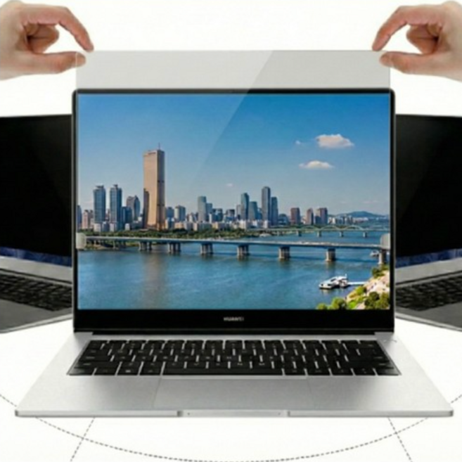 웨이백홈 탈부착 노트북 사생활 보호필름, 1개