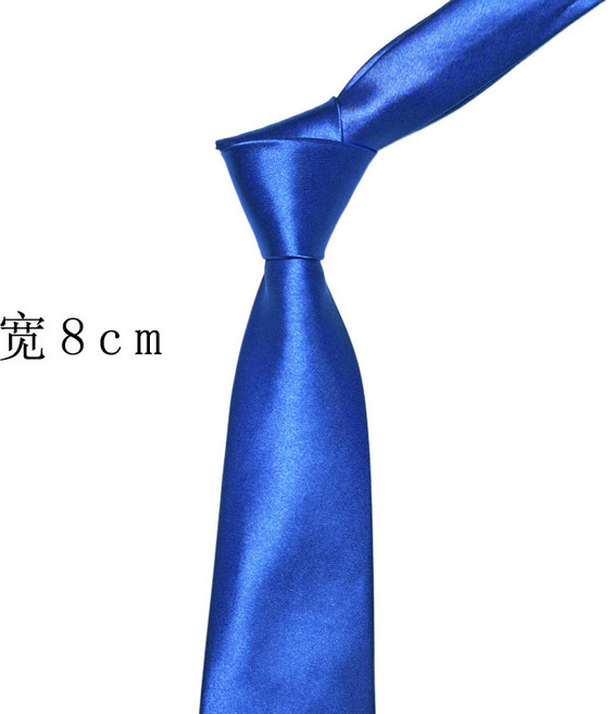 純色領帶 商務領帶 手打款 銀色 黑色 寬8cm 燙畫印字 正式場合 西裝搭配 質感細緻 簡約風格 耐用材質 多色可選+寶藍