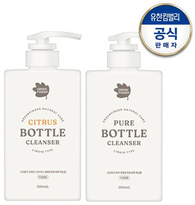 젖병&주방세제 500ml 액상형, 산뜻한시트러스 500ml 액상형, 1 - 쿠팡