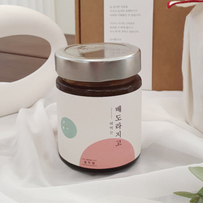 열두달 유기농 약도라지로 만든 떠먹는 배도라지고, 1개, 230g