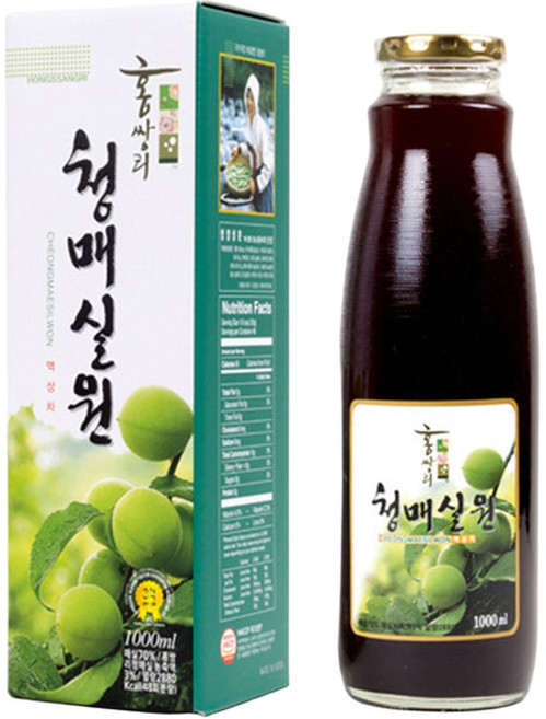 청매실원 1000ml 홍쌍리 매실 액 원액 청 엑기스 광양 농원 상품, 1개, 1L, 1개